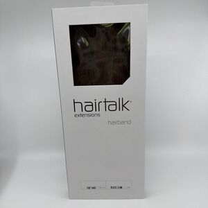 Hairtalk 16" Hair Band Halo 5/23 CM Brown/Blonde NEW FACTORY BOUND Human Hair